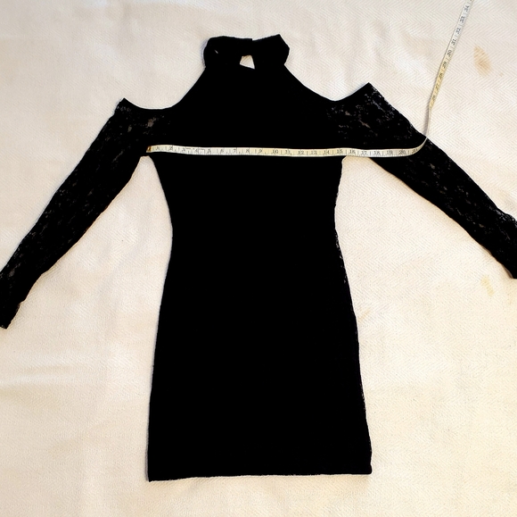 Charlotte Russe, Black Dress, Cold Shoulder - Picture 9 of 9